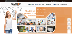 Desktop Screenshot of hzgaokegroup.com